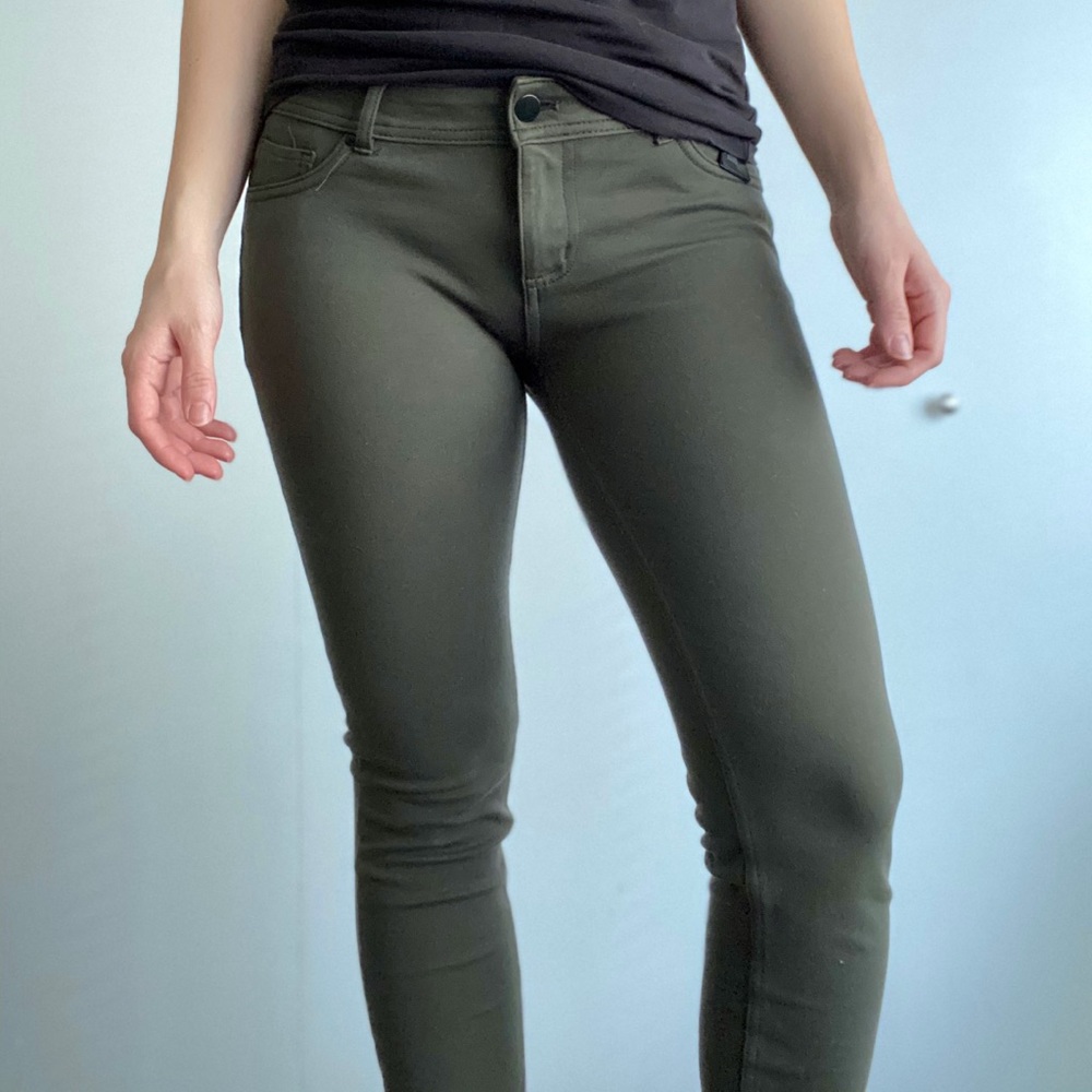 FDF** Hunter Green Jeggings